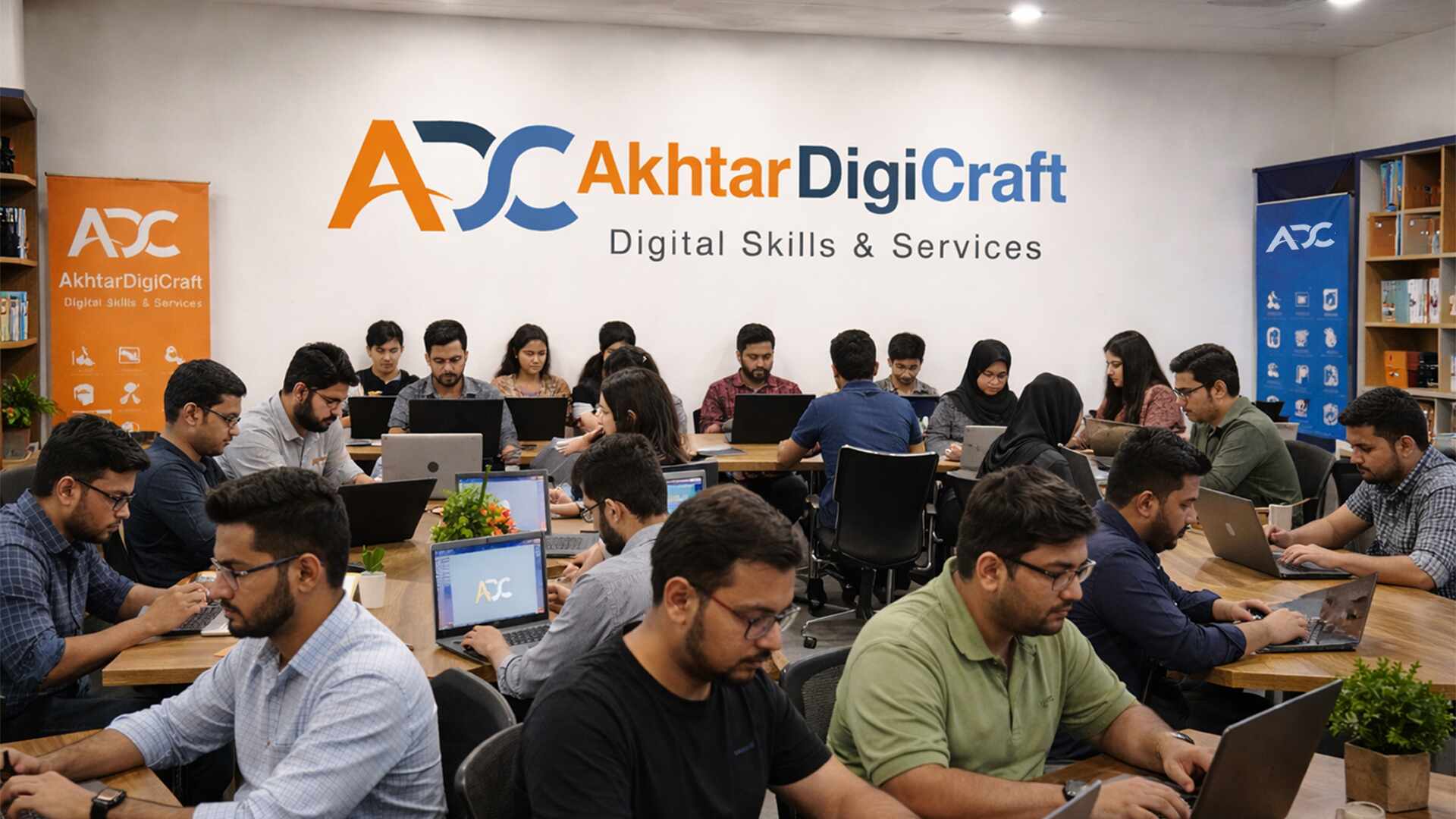 Akhtar Digi Craft Banner