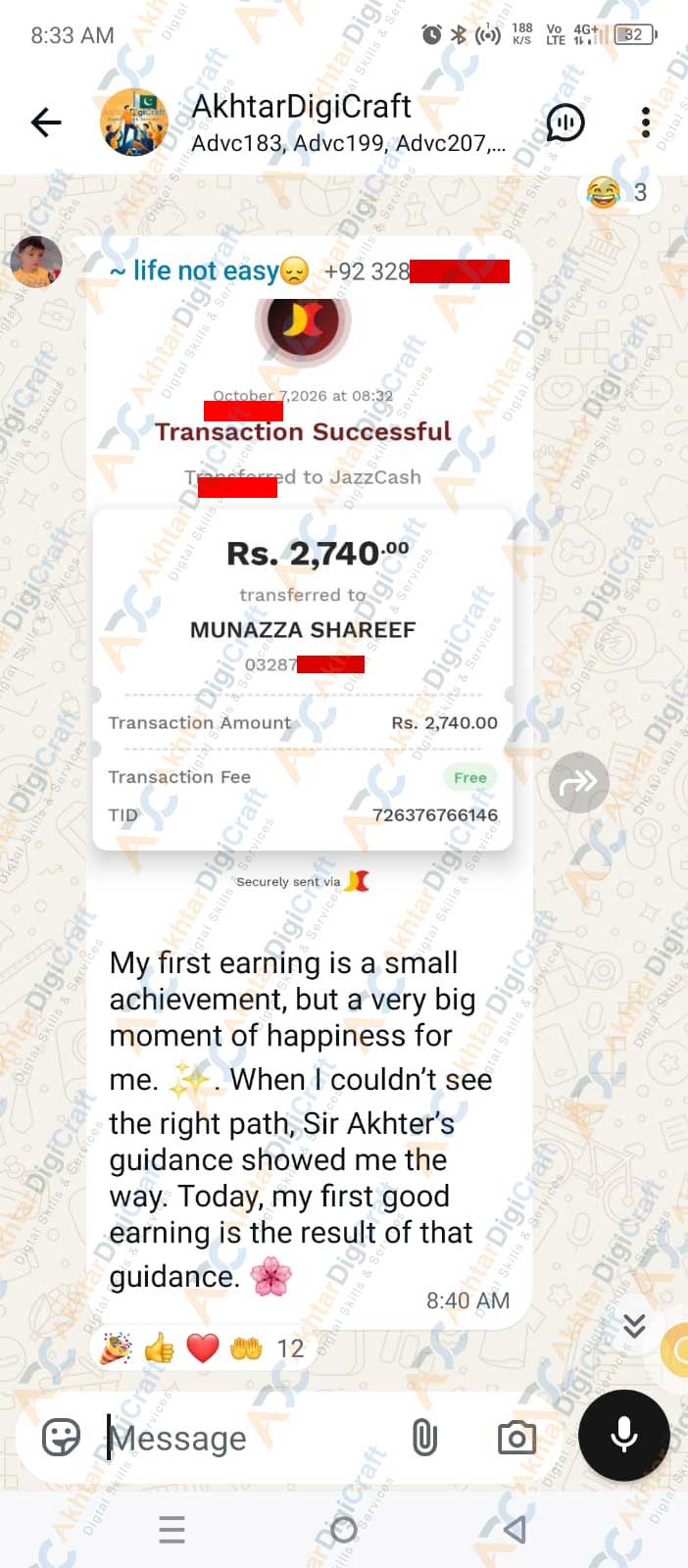 Payment Proof