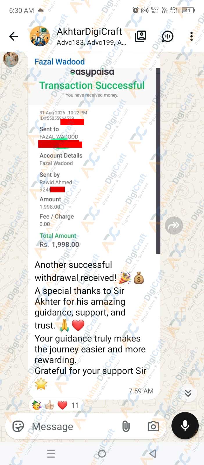 Payment Proof