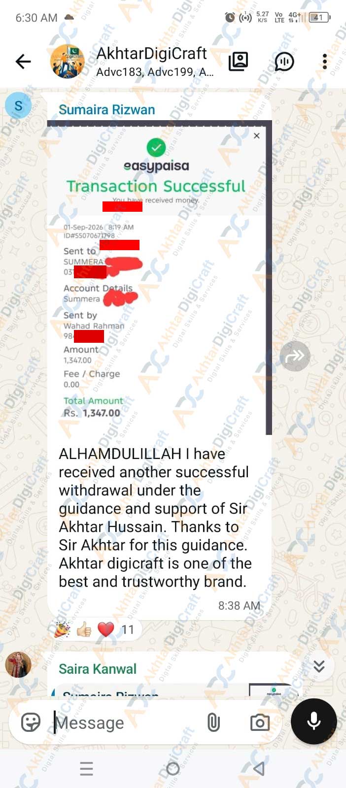 Payment Proof