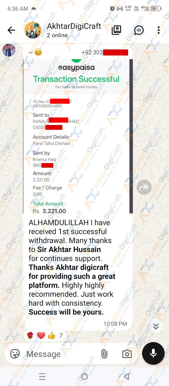 Payment Proof